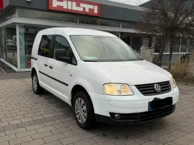 Gebraucht VW Caddy 109 PS (80 kW) 2009 Weiß Van / Kleinbus