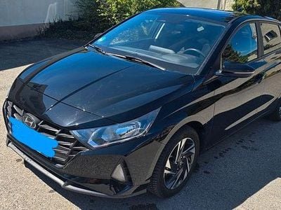 Brugt Hyundai i20 Pure 84 HK (61 kW) 2021 Sort Hatchback
