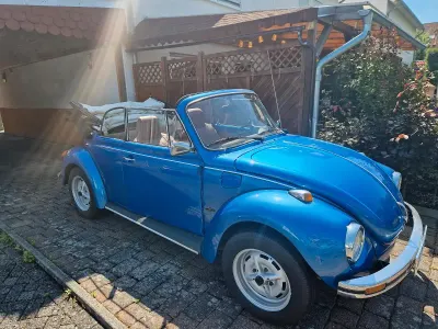 Gebraucht VW Käfer 50 PS (36 kW) 1974 Blau Cabrio