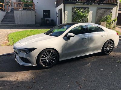 Gebraucht Mercedes CLA180 AMG line 136 PS (100 kW) 2020 Weiß Limousine