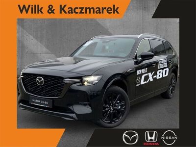 Gebraucht Mazda CX-80 Homura-Line 254 PS (186 kW) 2024 Jet black SUV