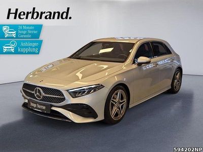 Gebraucht Mercedes A200 AMG line 163 PS (119 kW) 2024 Metalliclack hightechsilber Limousine