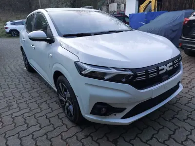 Neu Dacia Sandero Expression 91 PS (66 kW) 2025 Arktisweiss und andere Limousine