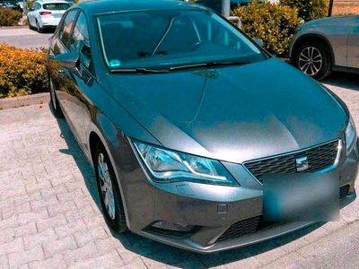 Usata Seat Leon Style 150 CV (110 kW) 2014 Grigio Utilitaria