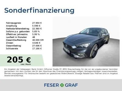 Brugt Seat Leon FR 150 HK (110 kW) 2025 Grå Hatchback