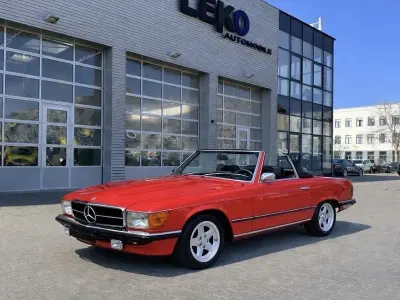 Gebraucht Mercedes SL350 200 PS (147 kW) 1971 Rot Cabrio