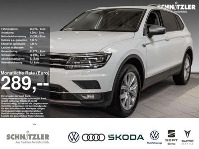 gebraucht VW Tiguan Allspace 2.0 TDI 4M DSG Highline PANO/STHZ/