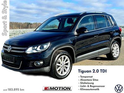 Gebraucht VW Tiguan Sportline 140 PS (102 kW) 2013 Schwarz SUV