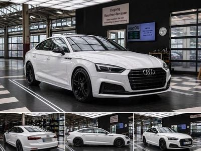 Usata Audi A5 S-Line 190 CV (139 kW) 2019 Bianco Coupé