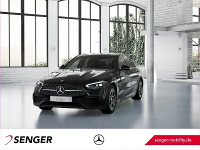 Gebraucht Mercedes C300e AMG line 204 PS (150 kW) 2023 Unilack schwarz Limousine