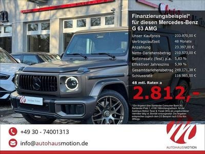 Gebraucht Mercedes G63 AMG AMG 585 PS (430 kW) 2025 Amg monza grau magno SUV