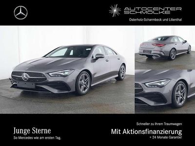 Gebraucht Mercedes CLA200 Advanced Plus 163 PS (119 kW) 2025 Lack mountaingrau (metallic) Coupé