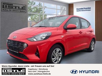 Gebraucht Hyundai i10 Select 67 PS (49 kW) 2021 Tomato red / sol Kleinwagen