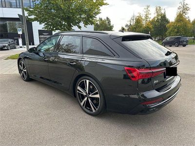 Schwarz Gebraucht 2024 Audi A6 S-Line Kombi | 47.900 € (Fairer Preis)