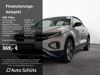 Neu VW T-Roc Cabriolet 116 PS (85 kW) 2025 Weiß Cabrio
