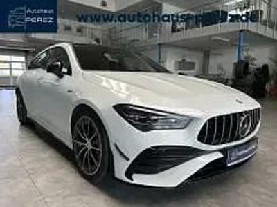 Gebraucht Mercedes CLA35 AMG Shooting Brake Premium Plus 306 PS (225 kW) 2023 Weiß Kombi