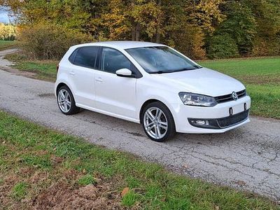 Gebraucht VW Polo Highline 86 PS (63 kW) 2009 Weiß Kleinwagen