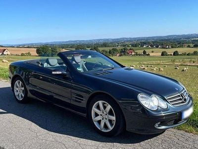 Usata Mercedes SL500 306 CV (225 kW) 2002 Nero Cabrio