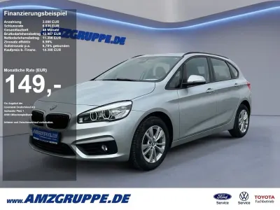 Gebraucht BMW 220 Active Tourer Advantage 192 PS (141 kW) 2017 Silber met Van / Kleinbus
