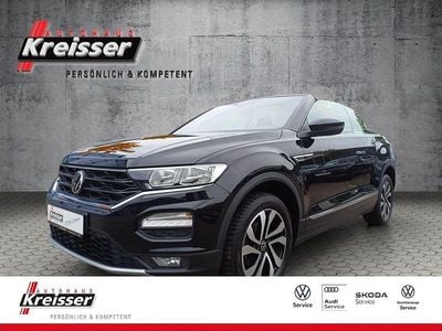 Gebraucht VW T-Roc Cabriolet Active 150 PS (110 kW) 2021 Schwarz Cabrio
