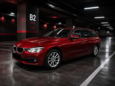 Usata BMW 316 Advantage 116 CV (85 kW) 2018 Arancione Station wagon