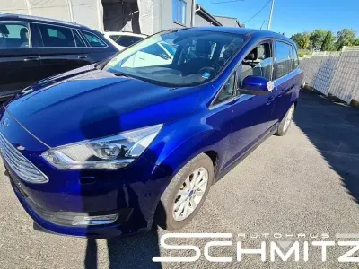 Gebraucht Ford Grand C-Max Titanium 150 PS (110 kW) 2016 Blau Van / Kleinbus
