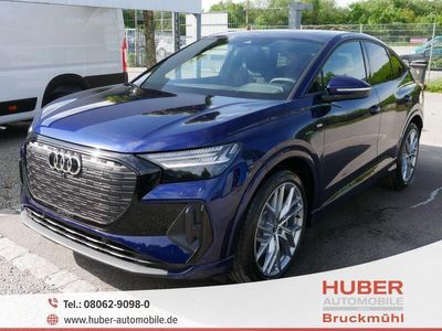 gebraucht Audi Q4 Sportback e-tron e-tron S-LINE 50 QUATTRO * ANSCHLUSSGARANTIE NAVI PANO MATRIX-LED STANDKLIMATISIERUNG