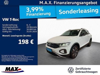 Gebraucht VW T-Roc Goal 116 PS (85 kW) 2025 Weiß SUV