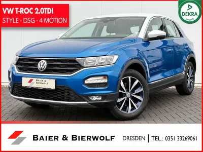 Occasion VW T-Roc Style 150 ch (110 kW) 2017 Bleue SUV
