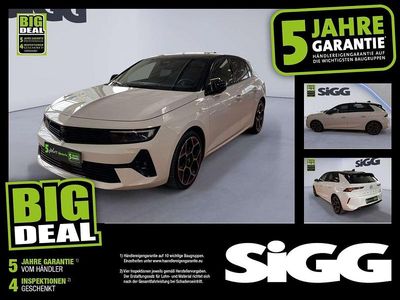 Gebraucht Opel Astra GS Line 131 PS (96 kW) 2023 Jade weiss/arktis weiss Limousine