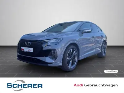 Gebraucht Audi Q4 Sportback e-tron Ambiente 150 kW (204 PS) 2023 Kieselgrau SUV