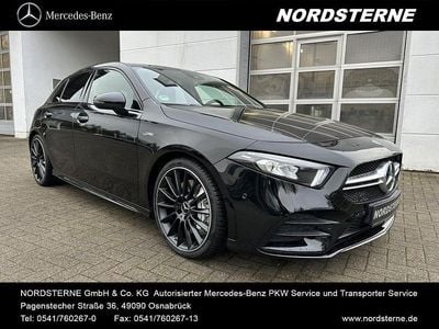 Lack kosmosschwarz Gebraucht 2022 Mercedes A35 AMG AMG line Limousine | 37.888 € (Fairer Preis)