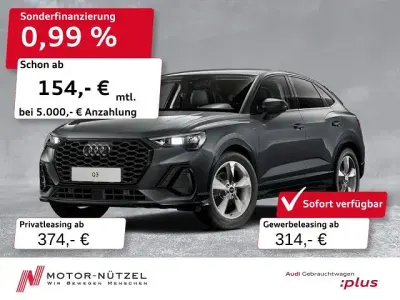 Gebraucht Audi Q3 Sportback S-Line 150 PS (110 kW) 2025 Daytonagrau perleffekt SUV