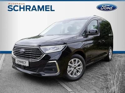 Gebraucht Ford Tourneo Connect Titanium 114 PS (83 kW) 2023 Schwarz / ink black Van / Kleinbus