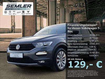 Gebraucht VW T-Roc Sportline 150 PS (110 kW) 2019 Grau SUV
