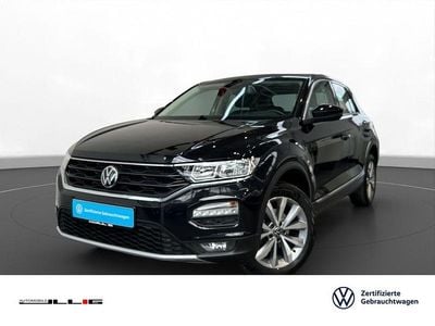 Deep black perleffekt (schwarz) Gebraucht 2020 VW T-Roc Style SUV | 19.980 € (Guter Preis)