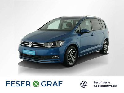 Caribbean blue metallic Gebraucht 2017 VW Touran Sound Van / Kleinbus | 15.801 € (Teuer)