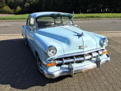 Gebraucht Chevrolet Bel Air 115 PS (84 kW) 1954 Blau Coupé