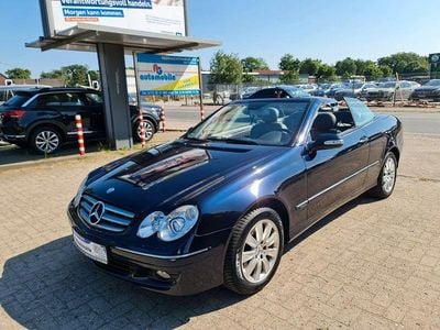Tansanitblau metalliclack Gebraucht 2007 Mercedes CLK280 Elegance Cabrio | 7.900 € (Fairer Preis)
