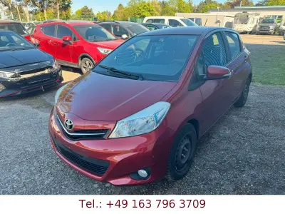 Brugt Toyota Yaris Comfort 99 HK (72 kW) 2014 Rød Hatchback