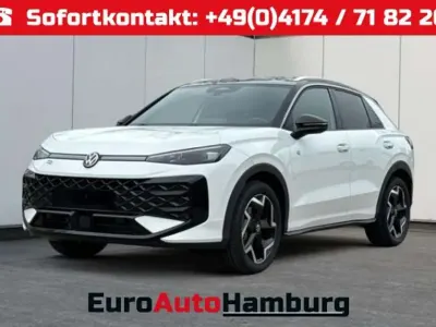 Neu VW T-Roc R-line 150 PS (110 kW) 2026 Pure white dach schwarz wei SUV