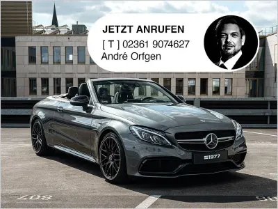 Gebraucht Mercedes C63S AMG AMG 510 PS (375 kW) 2018 Grau Cabrio