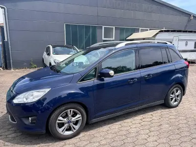 Gebraucht Ford Grand C-Max SYNC Edition 125 PS (91 kW) 2014 Blau Van / Kleinbus