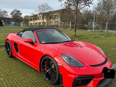 Gebraucht Porsche Boxster Spyder 420 PS (308 kW) 2023 Rot Cabrio