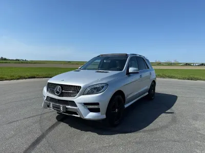 Gebraucht Mercedes ML350 AMG line 258 PS (189 kW) 2014 Silber SUV