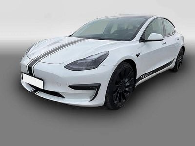 Gebraucht Tesla Model 3 Performance 377 kW (513 PS) 2021 Weiß Limousine