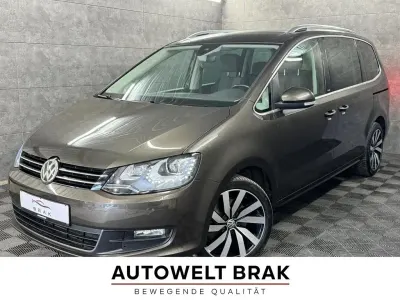 Usata VW Sharan 150 CV (110 kW) 2017 Marrone Monovolume
