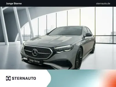 Brugt Mercedes E450 AMG line 367 HK (269 kW) 2024 Grå Sedan