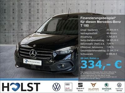 Gebraucht Mercedes T180 Progressive 116 PS (85 kW) 2023 Schwarz Van / Kleinbus