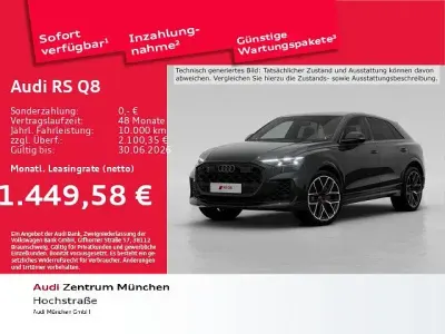 Nowe Audi RS Q8 Performance 640 KM (470 kW) 2025 Czarny SUV